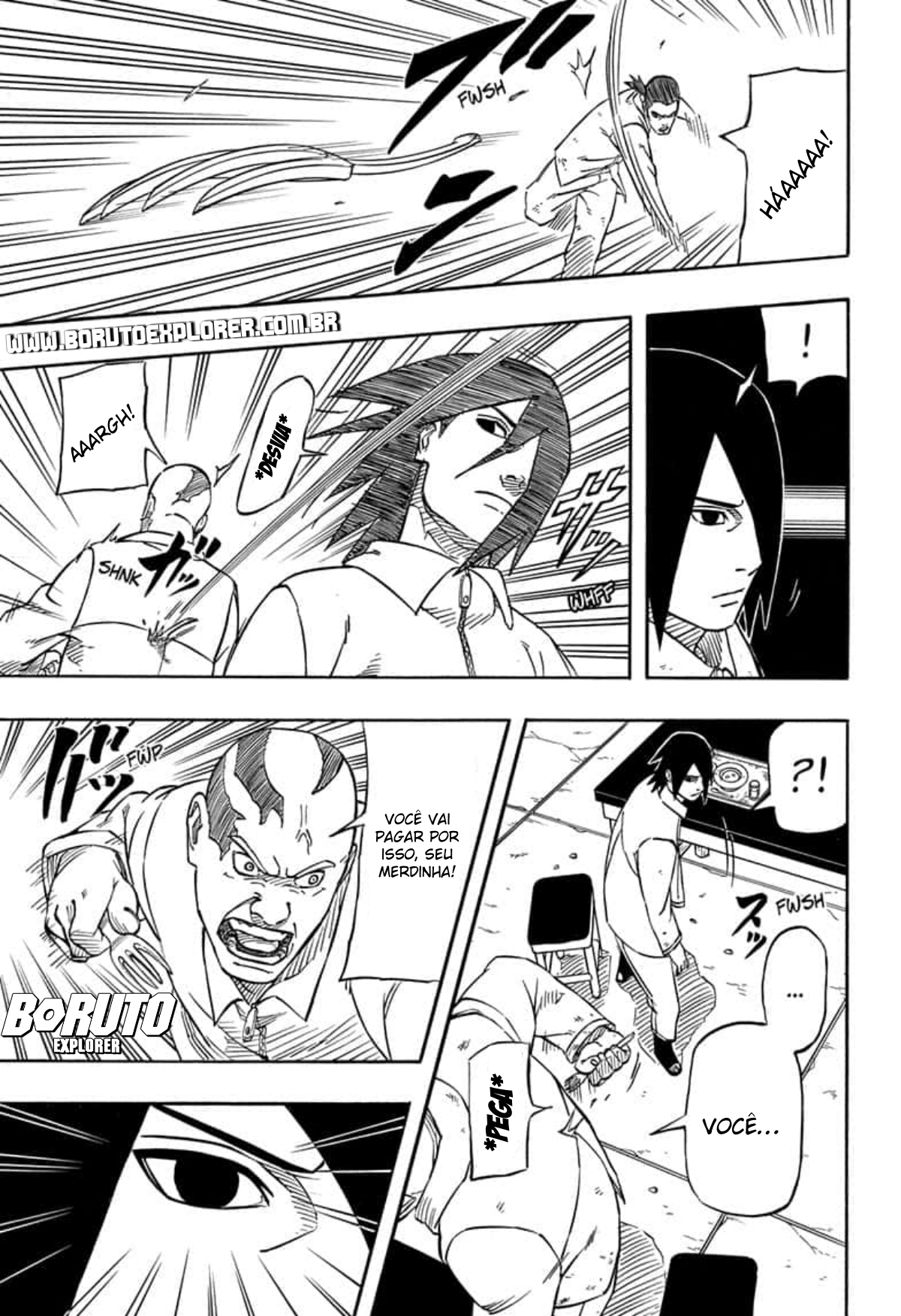 Read Sasuke Retsuden (Versão em Mangá) Manga Online