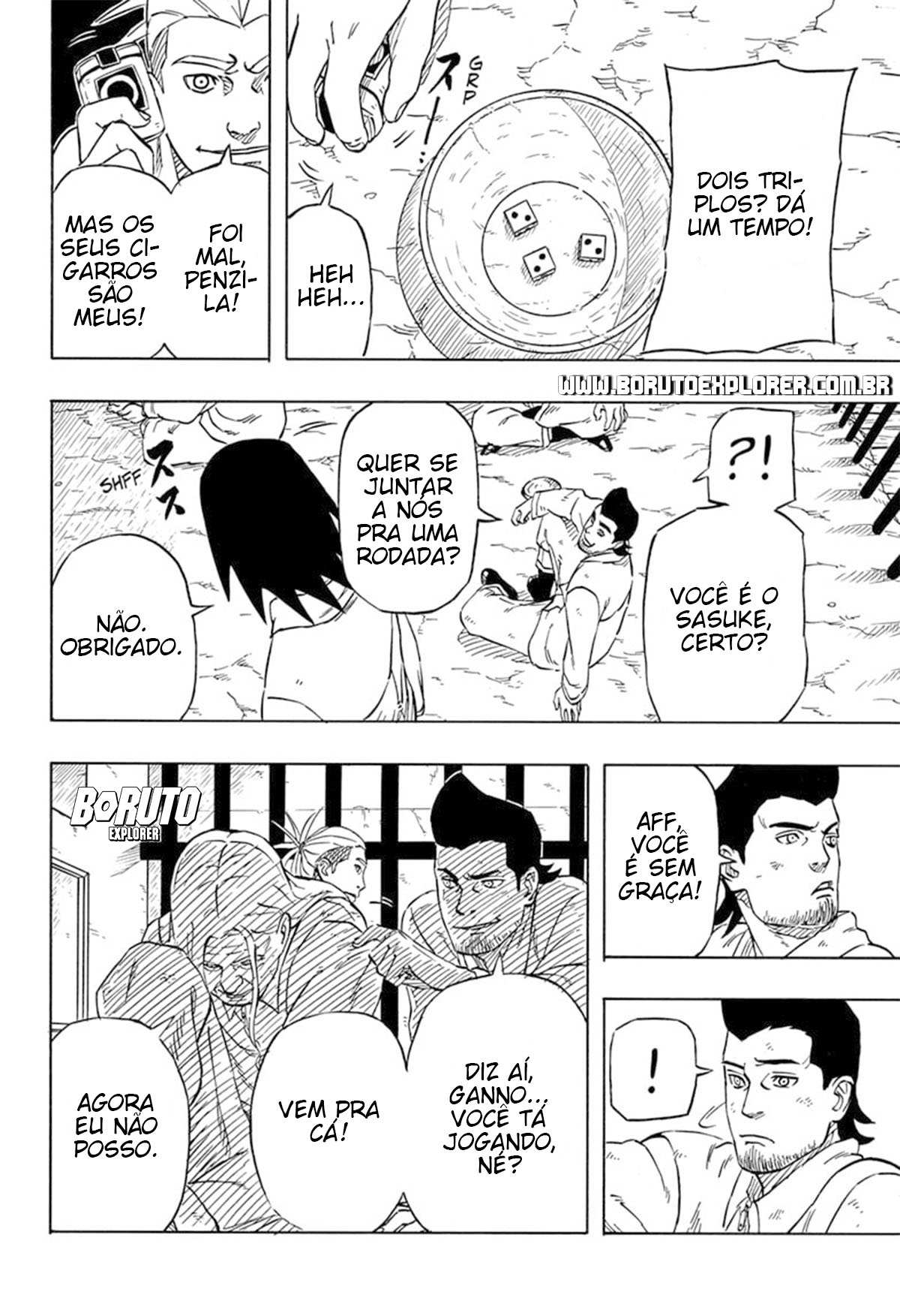 Read Sasuke Retsuden (Versão em Mangá) Manga Online