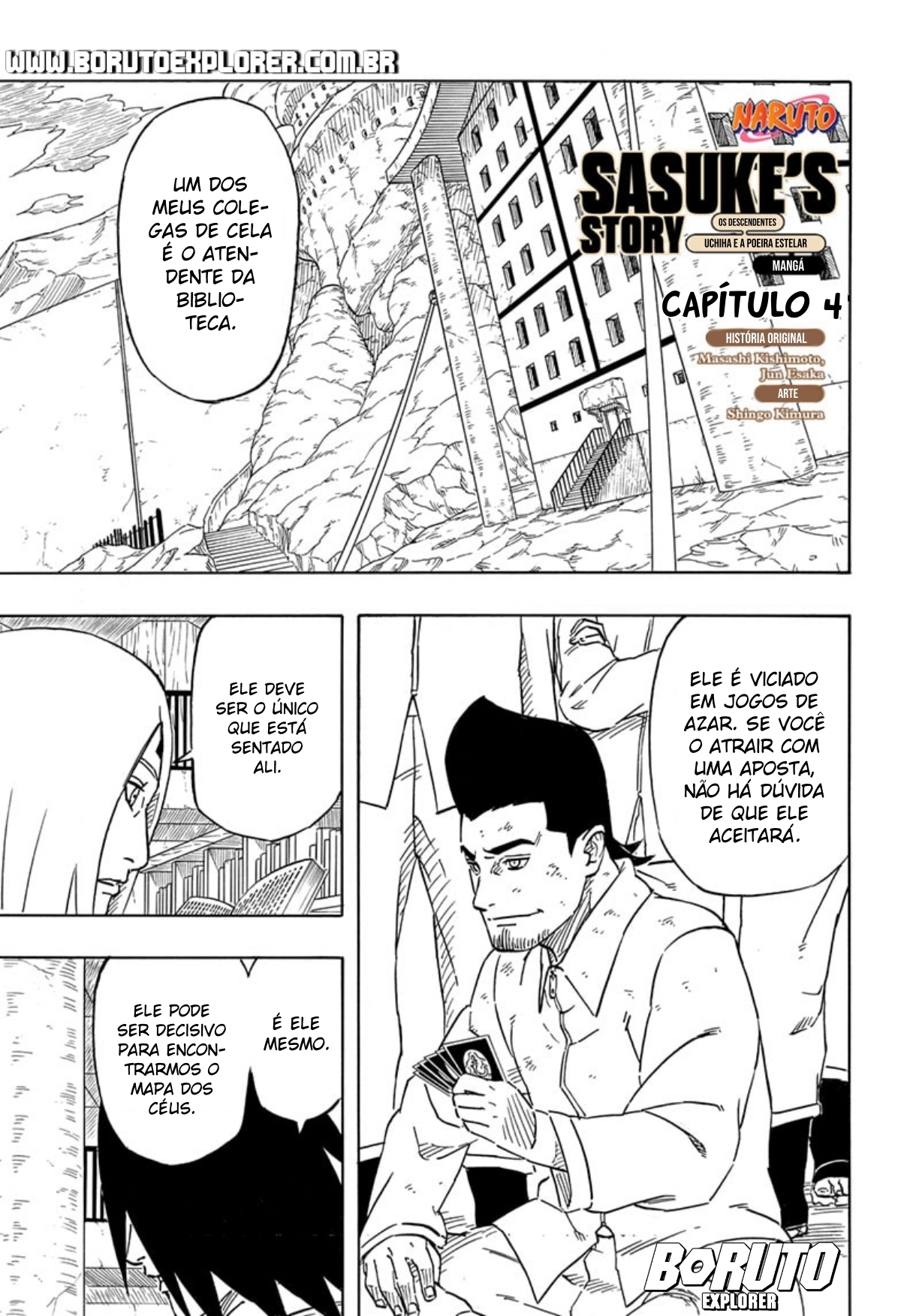 Read Sasuke Retsuden (Versão em Mangá) Manga Online