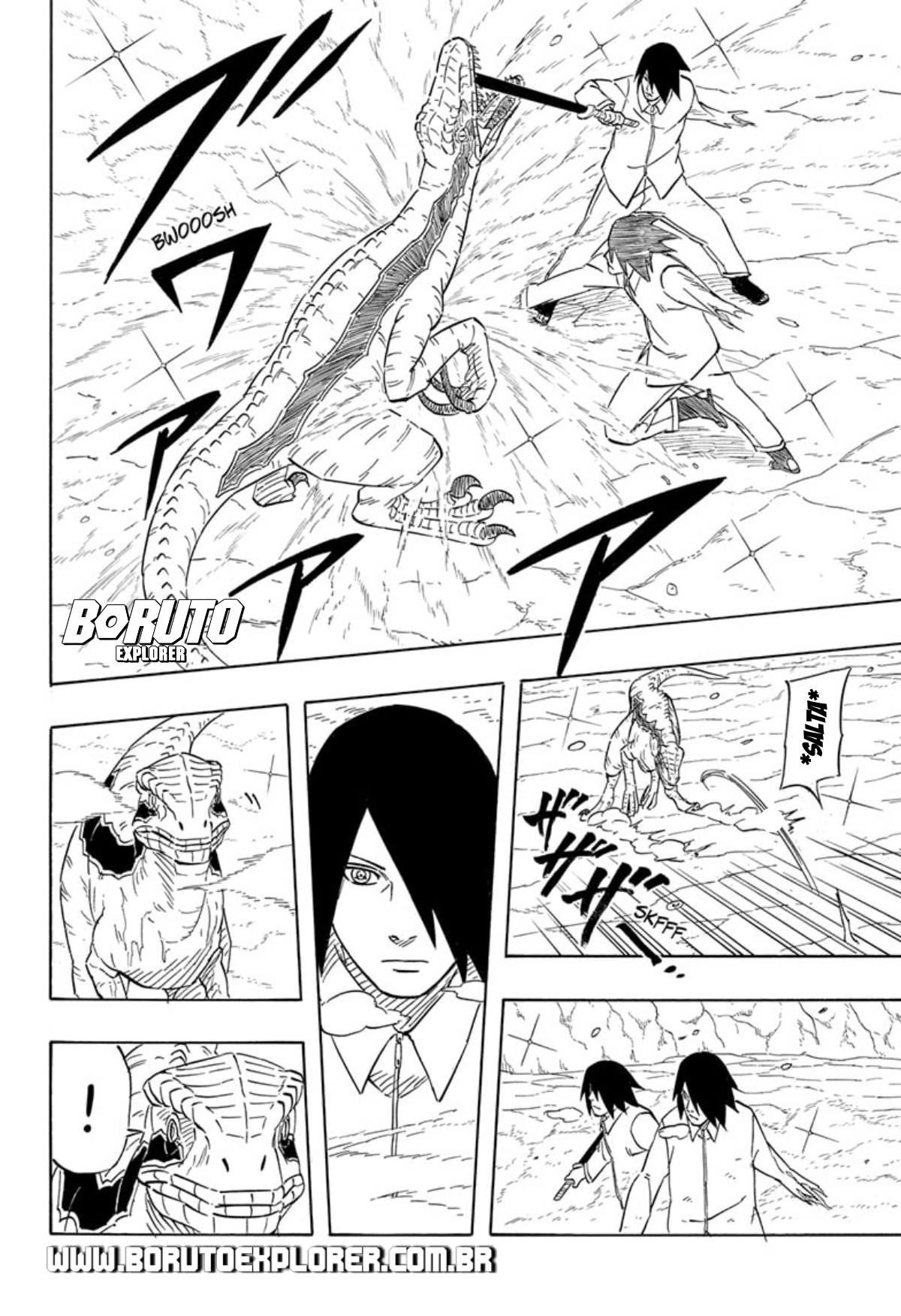 Read Sasuke Retsuden (Versão em Mangá) Manga Online