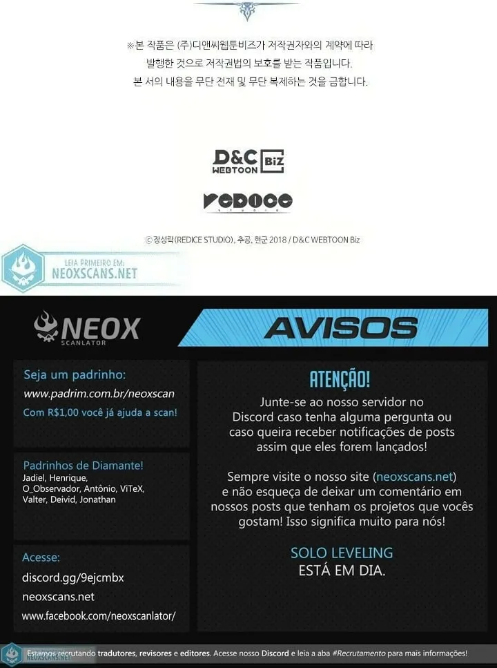 Read Solo Leveling Manga Online