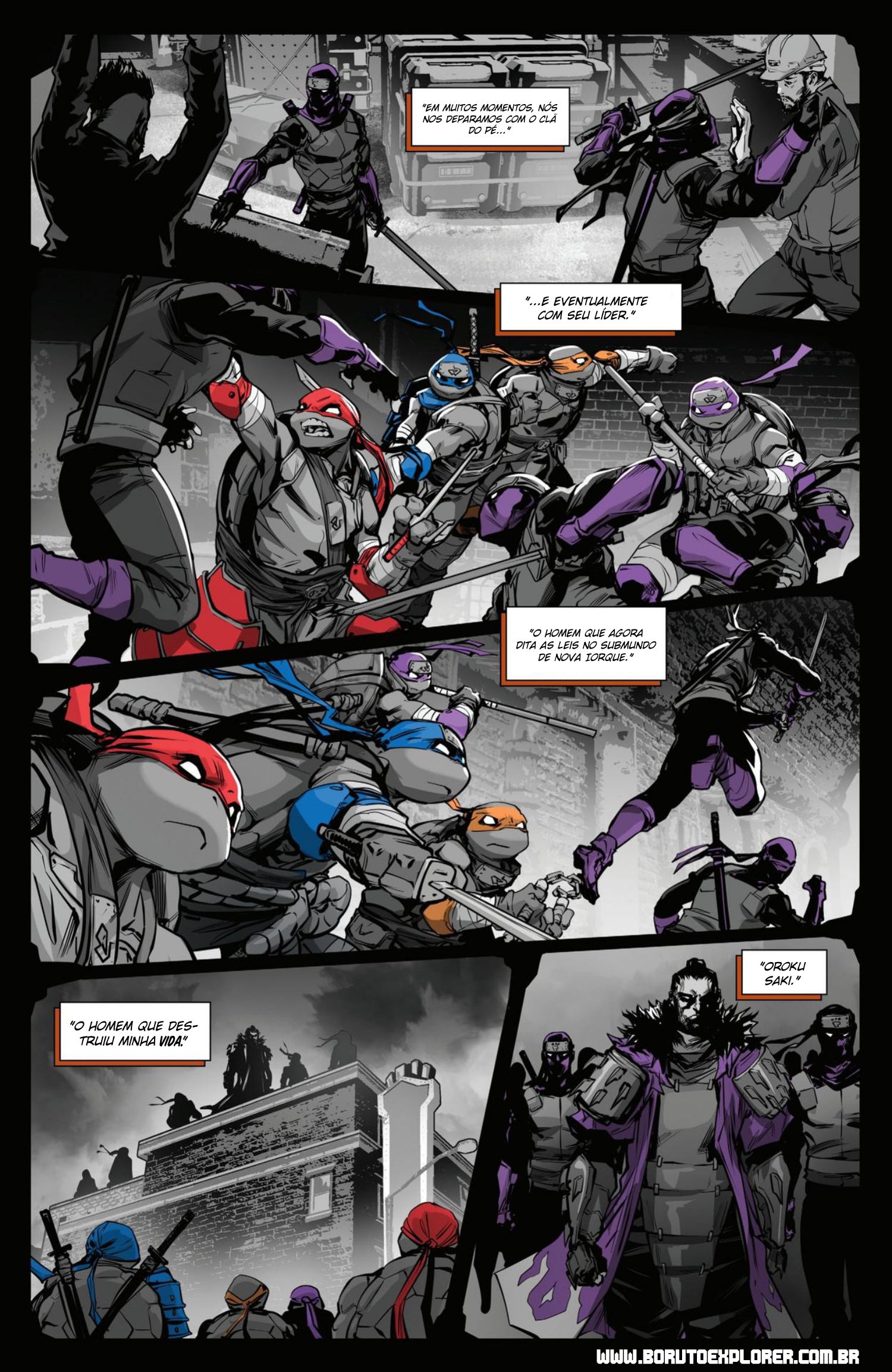 Read Tartarugas Ninjas x Naruto Manga Online