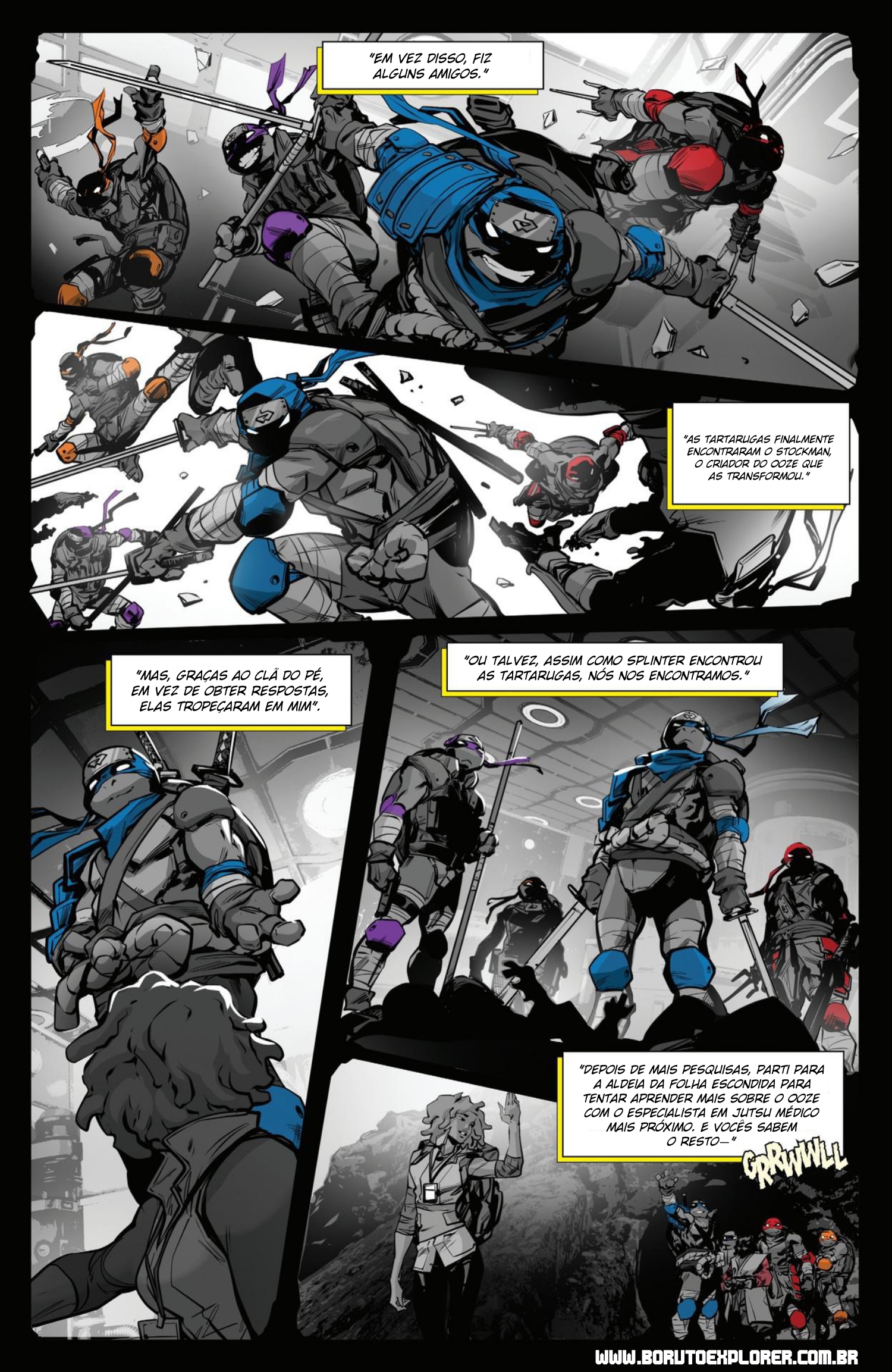 Read Tartarugas Ninjas x Naruto Manga Online