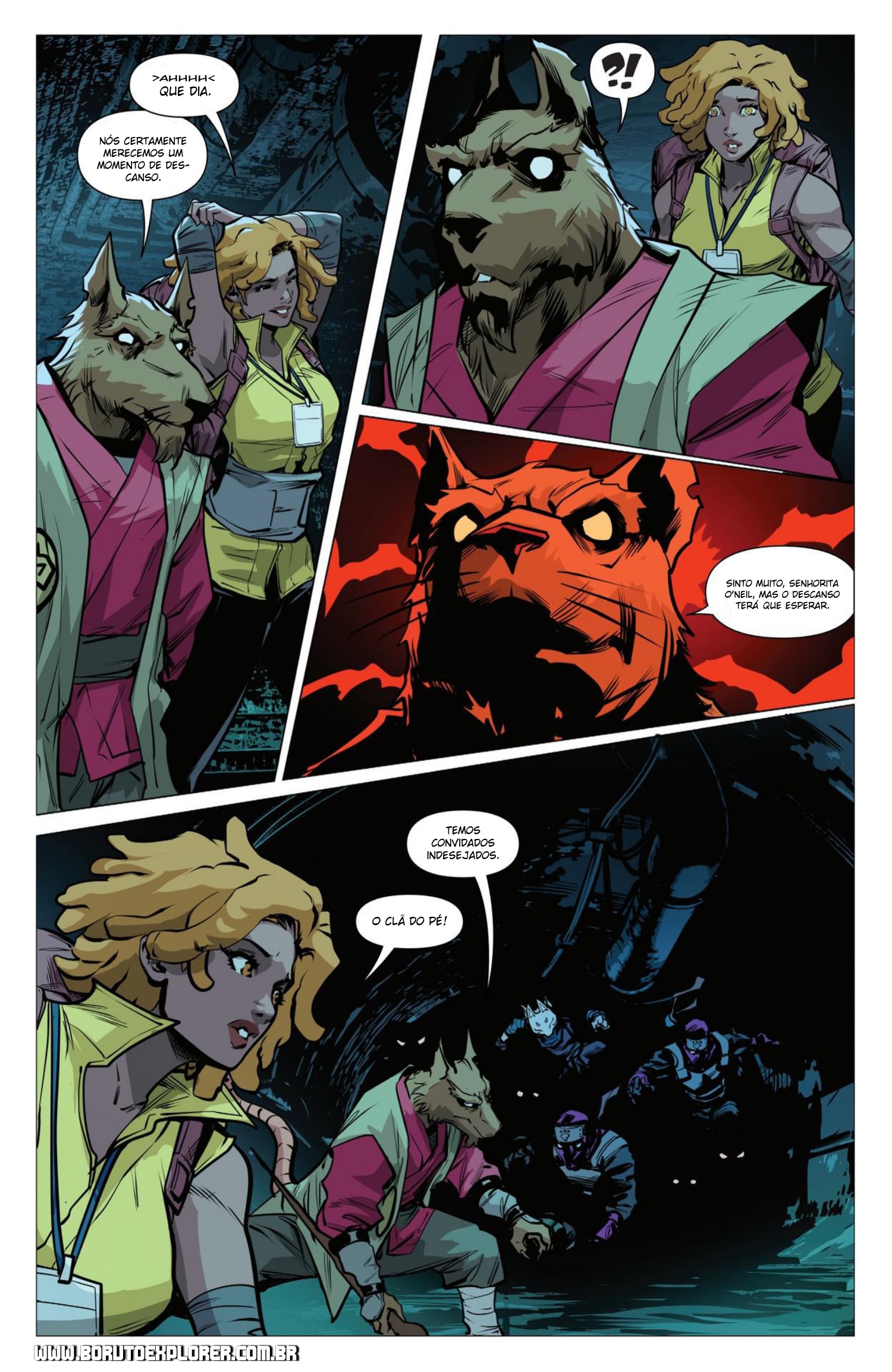 Read Tartarugas Ninjas x Naruto Manga Online