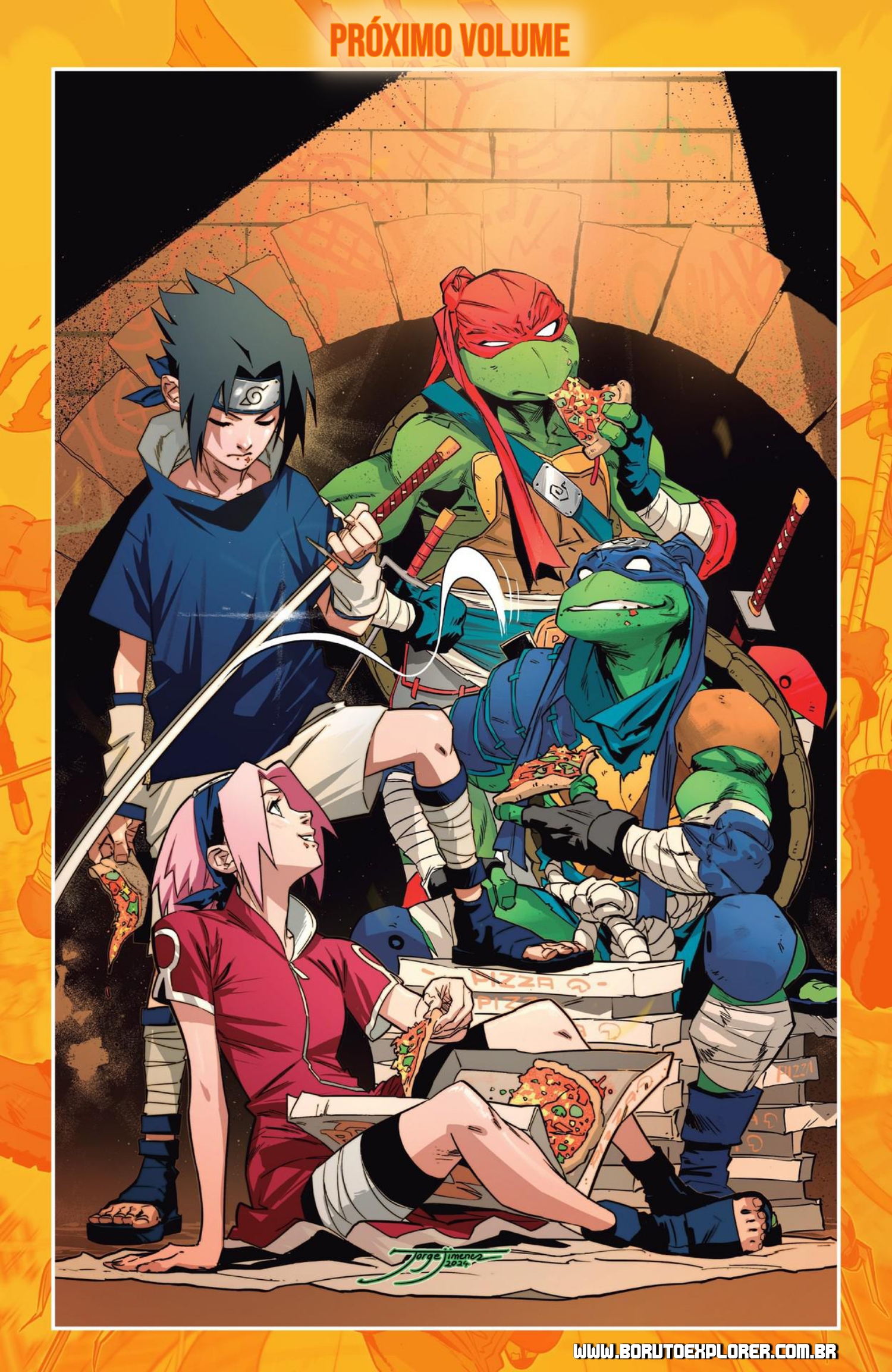 Read Tartarugas Ninjas x Naruto Manga Online