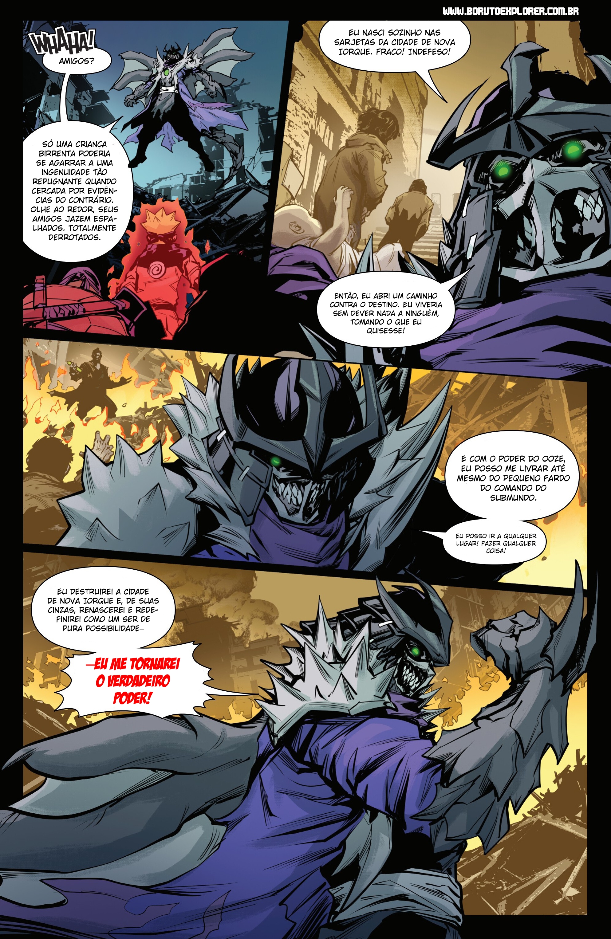 Read Tartarugas Ninjas x Naruto Manga Online