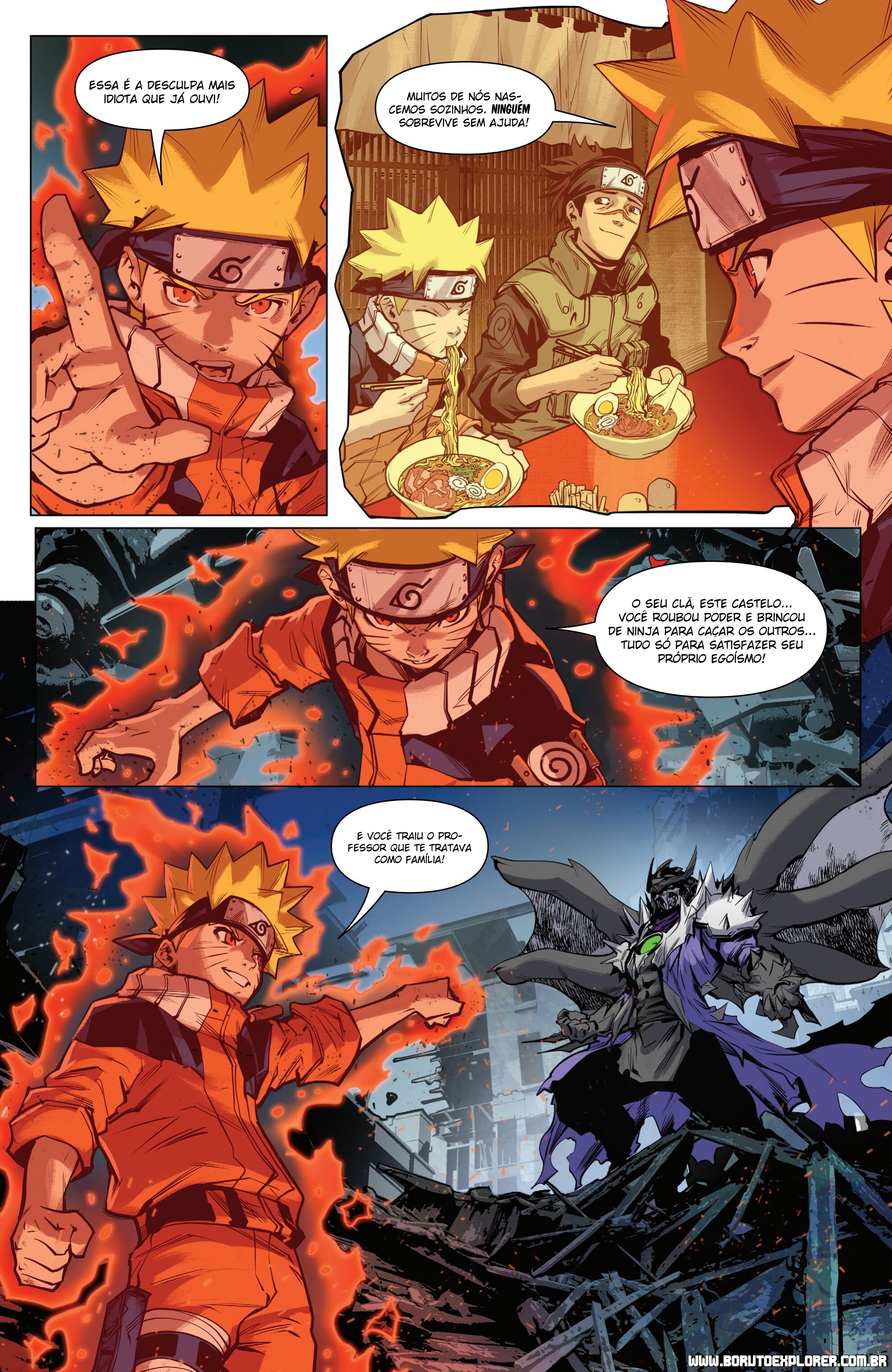 Read Tartarugas Ninjas x Naruto Manga Online