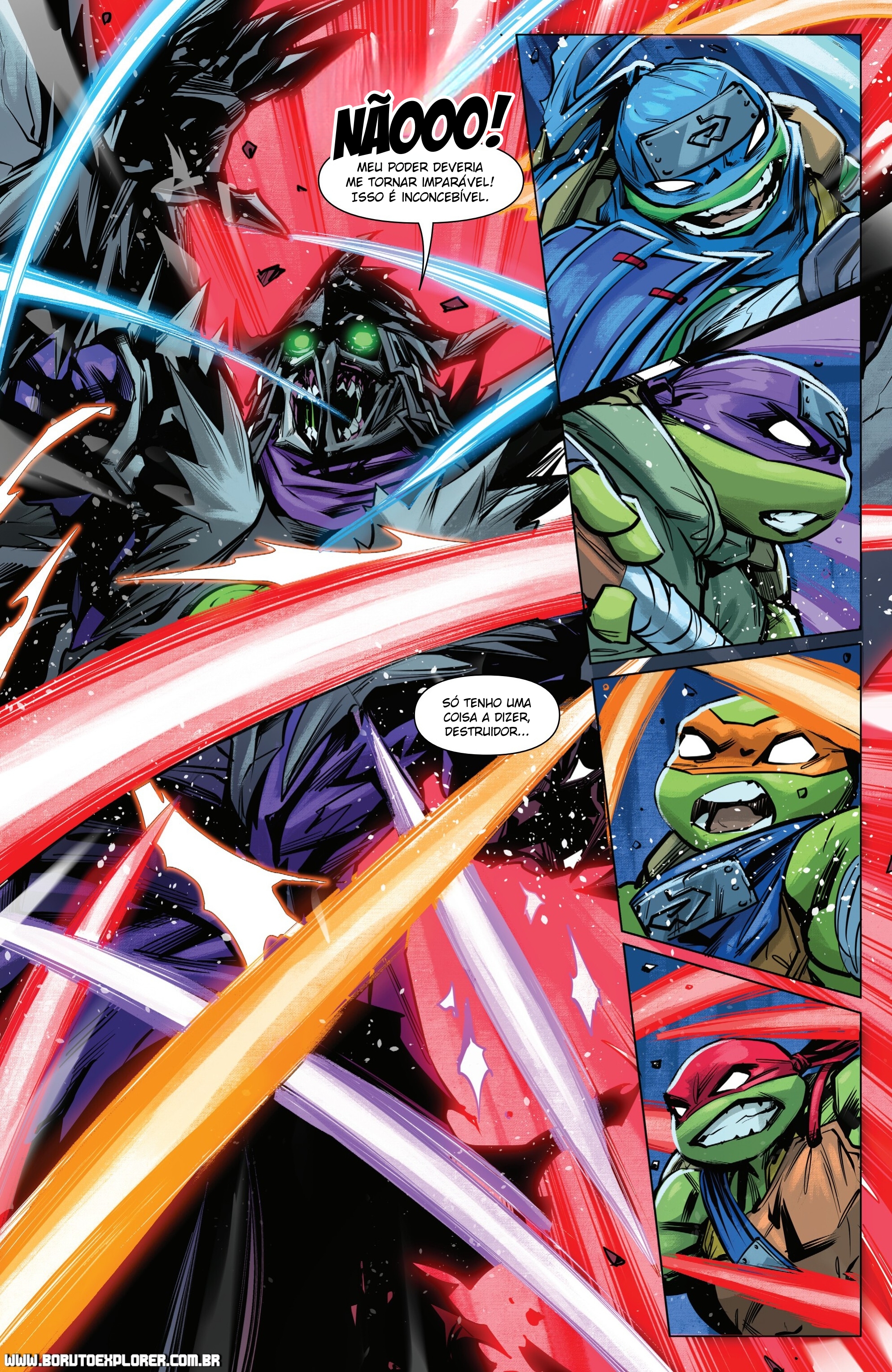 Read Tartarugas Ninjas x Naruto Manga Online