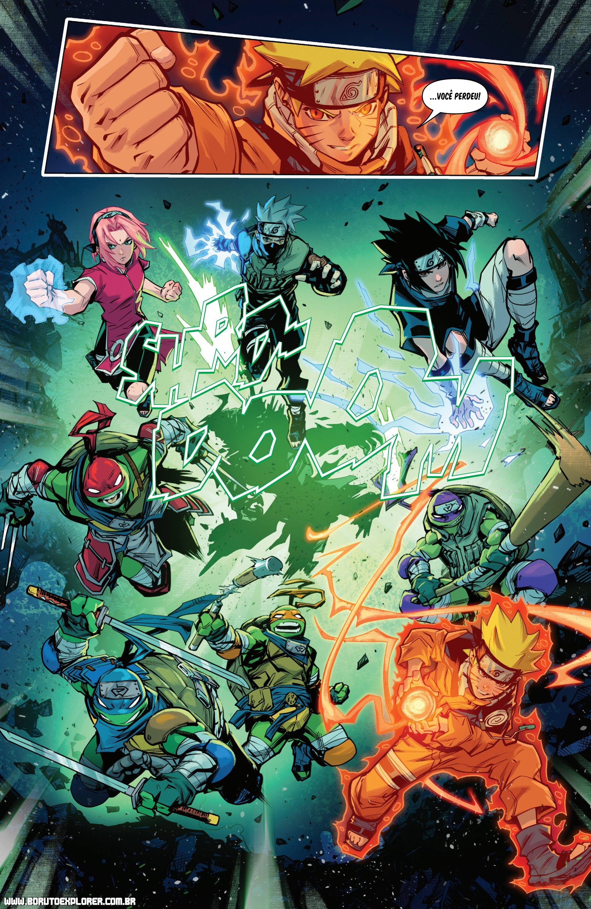 Read Tartarugas Ninjas x Naruto Manga Online