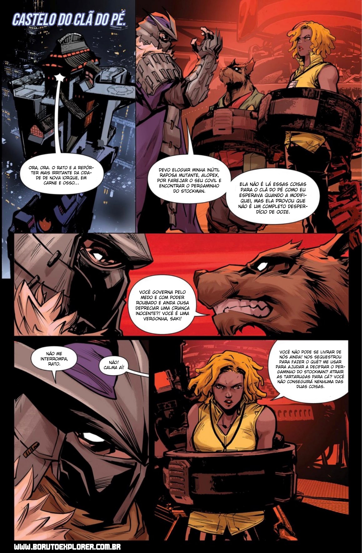 Read Tartarugas Ninjas x Naruto Manga Online