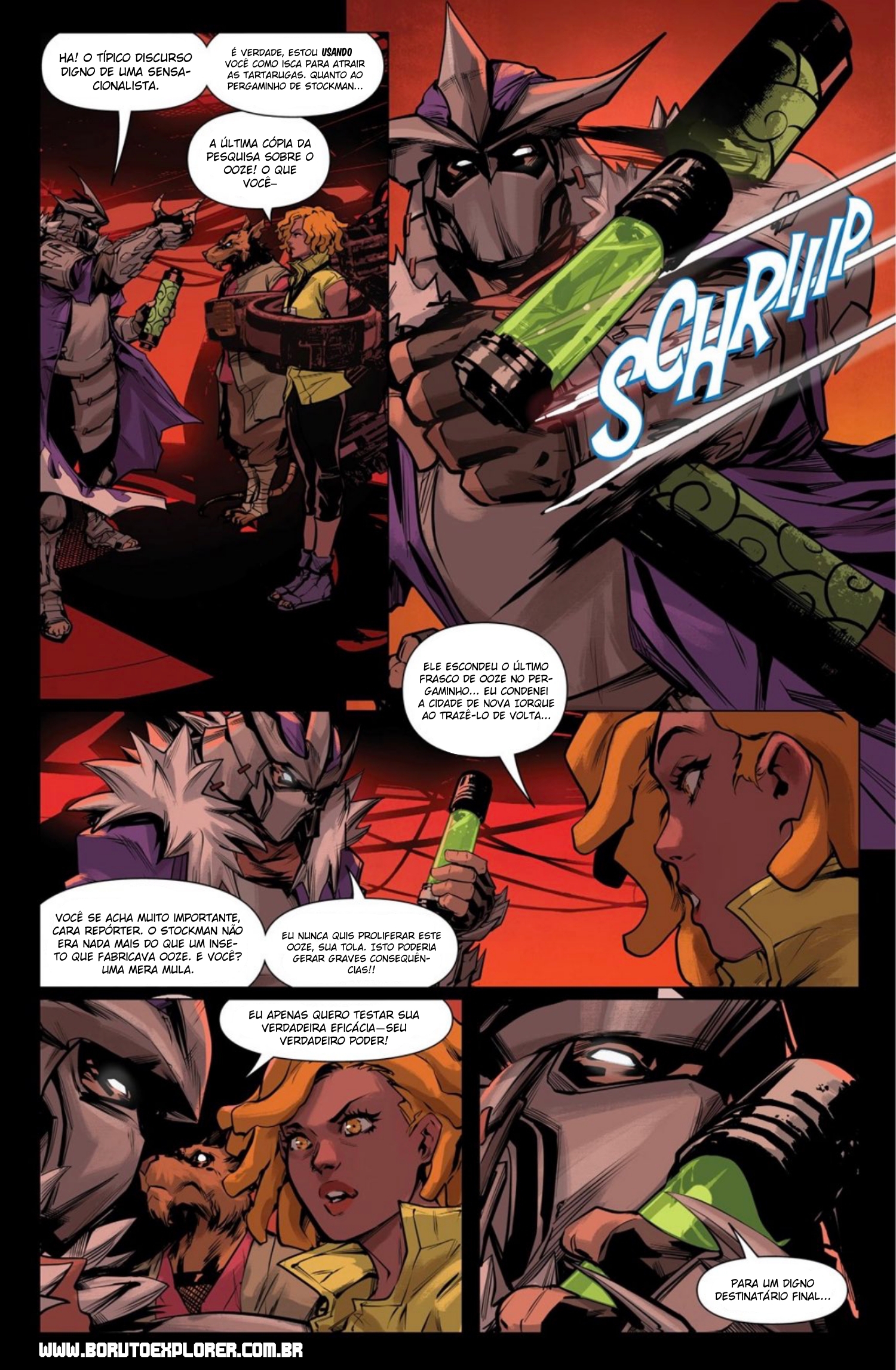 Read Tartarugas Ninjas x Naruto Manga Online