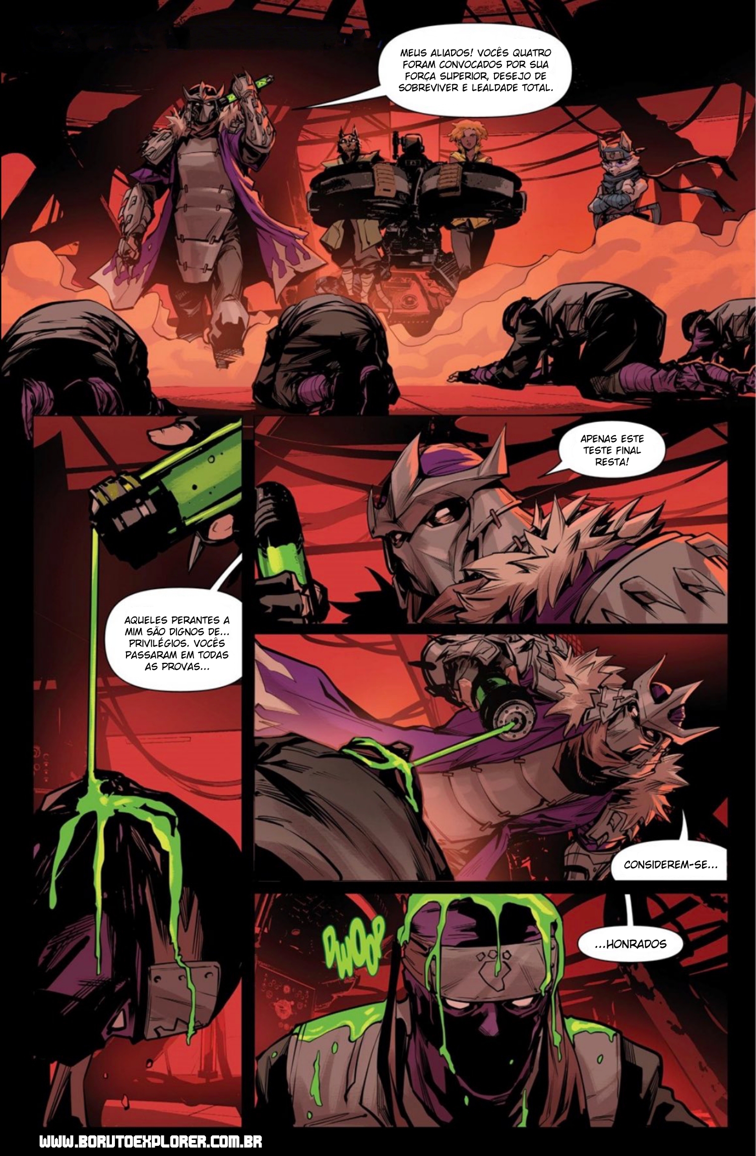 Read Tartarugas Ninjas x Naruto Manga Online