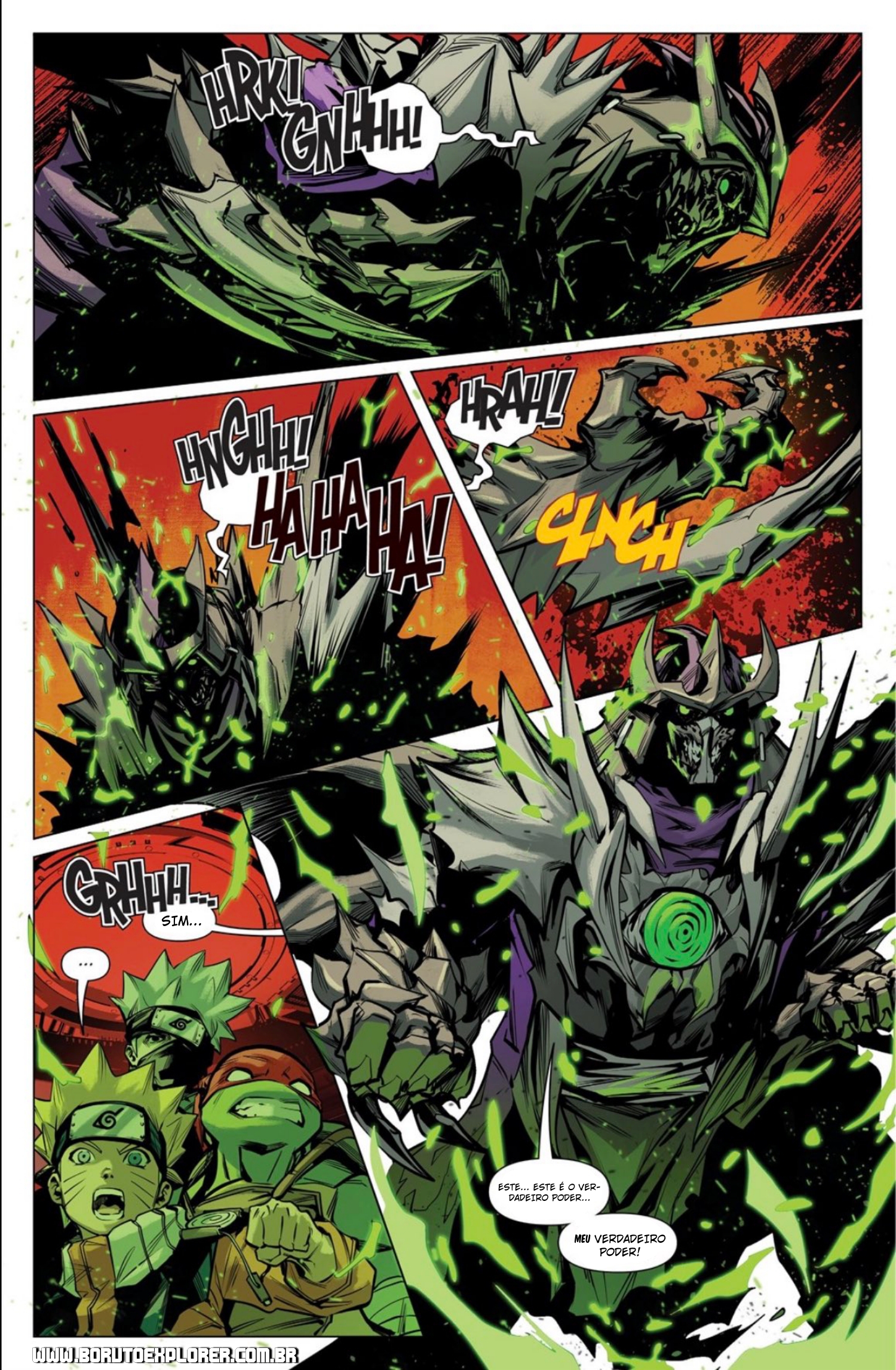 Read Tartarugas Ninjas x Naruto Manga Online