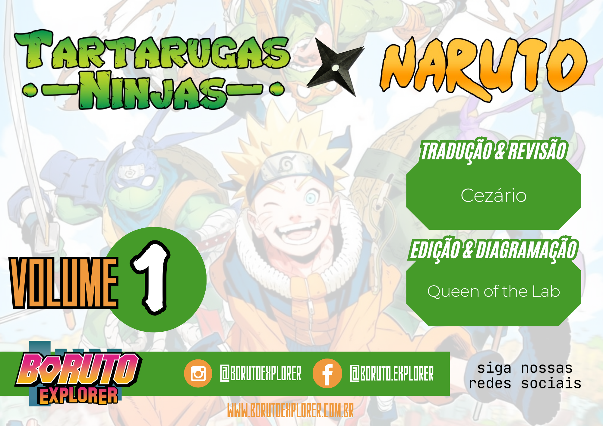 Read Tartarugas Ninjas x Naruto Manga Online