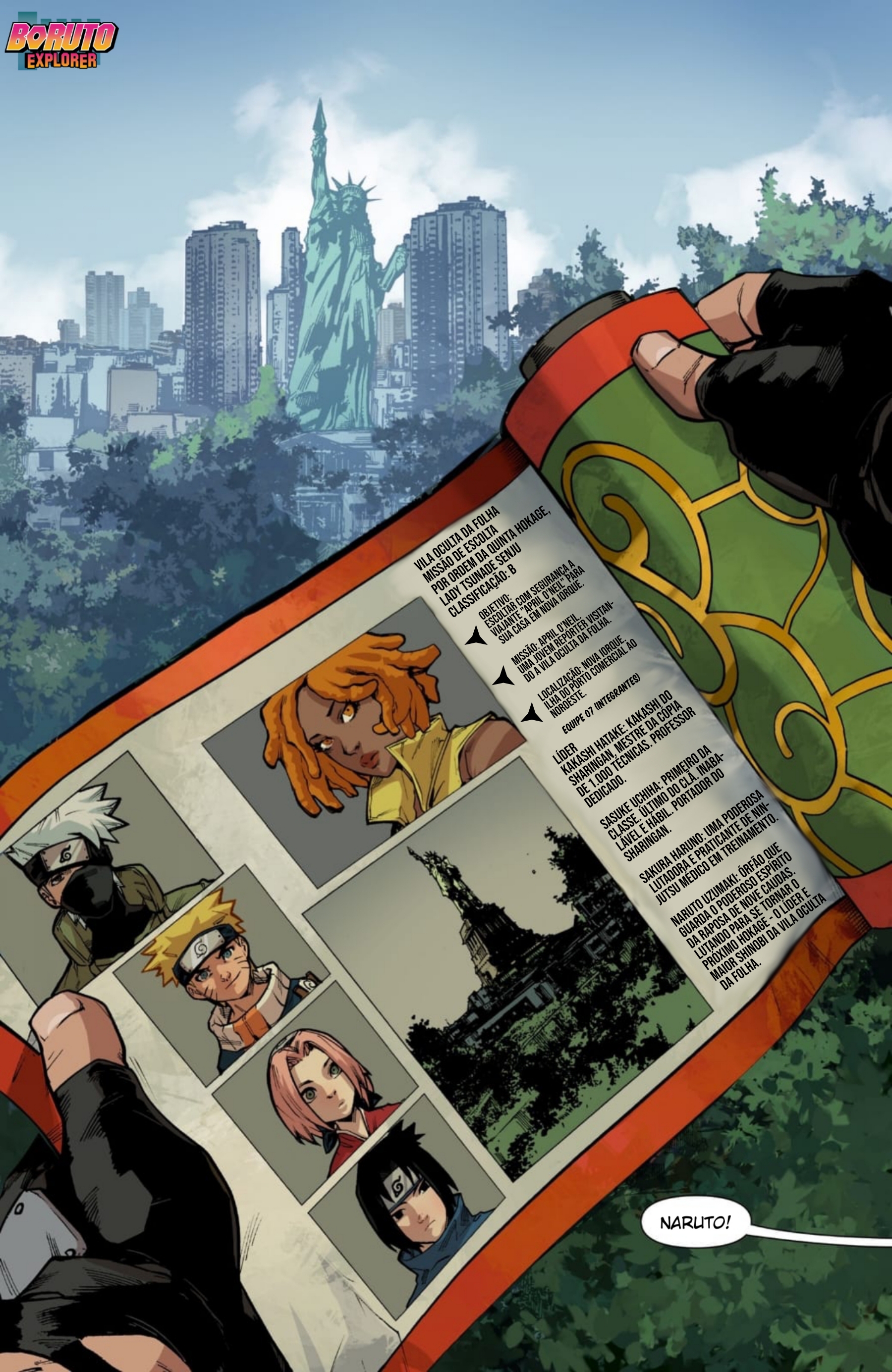 Read Tartarugas Ninjas x Naruto Manga Online