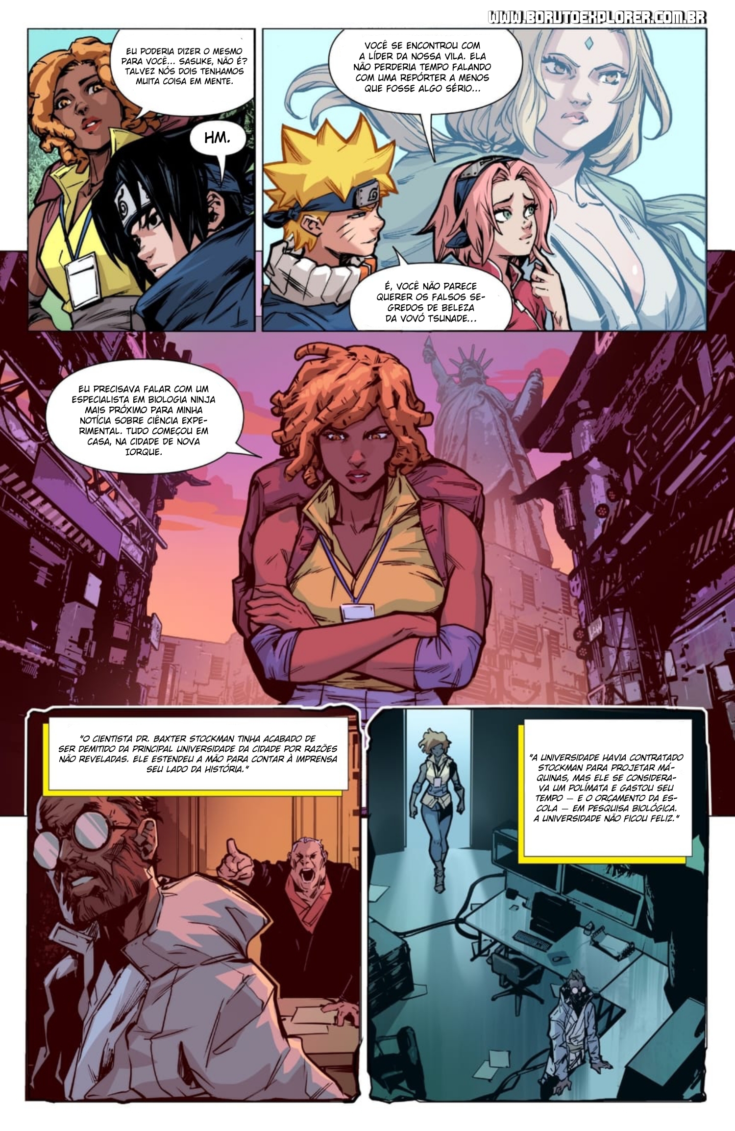 Read Tartarugas Ninjas x Naruto Manga Online