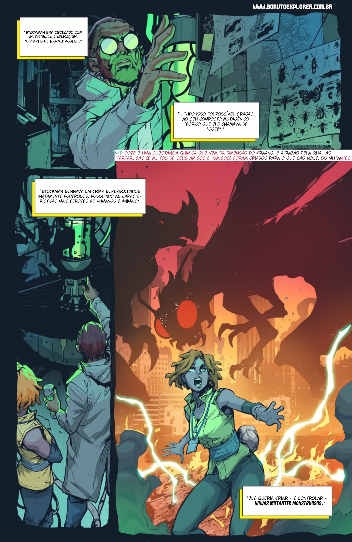 Read Tartarugas Ninjas x Naruto Manga Online