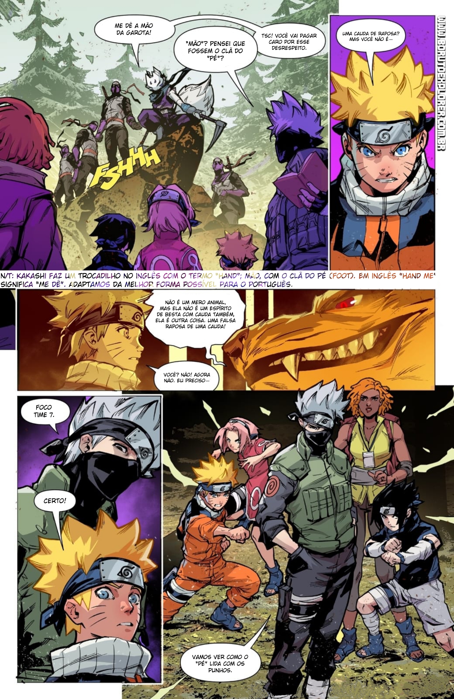 Read Tartarugas Ninjas x Naruto Manga Online