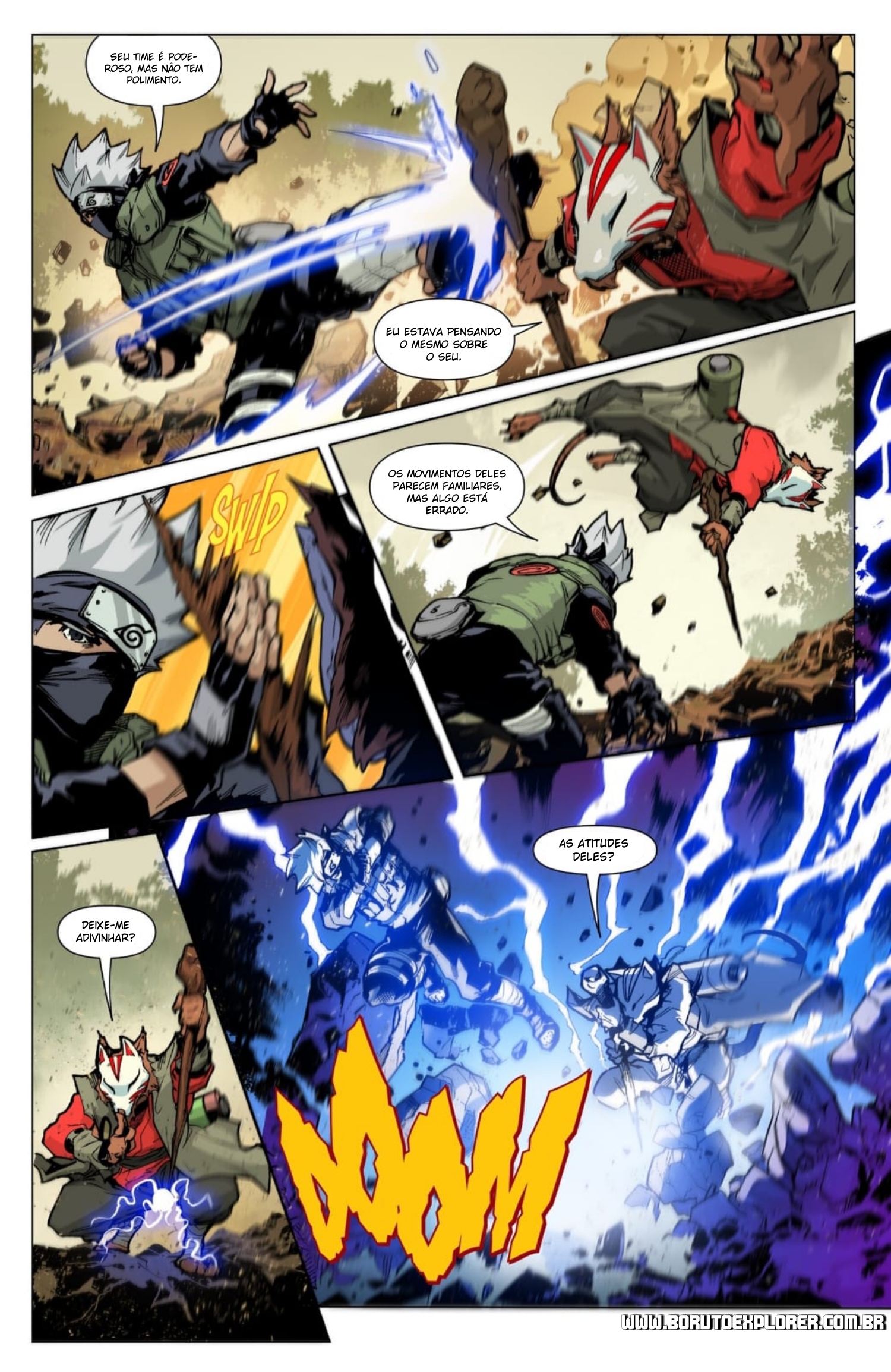 Read Tartarugas Ninjas x Naruto Manga Online