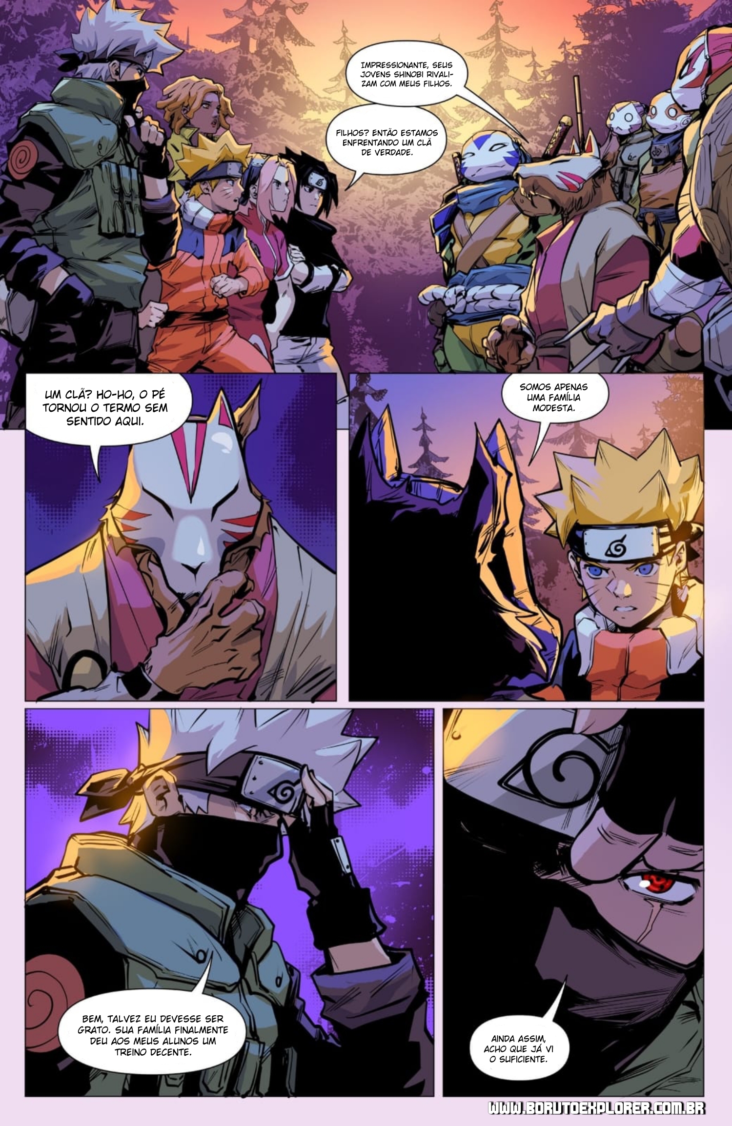 Read Tartarugas Ninjas x Naruto Manga Online