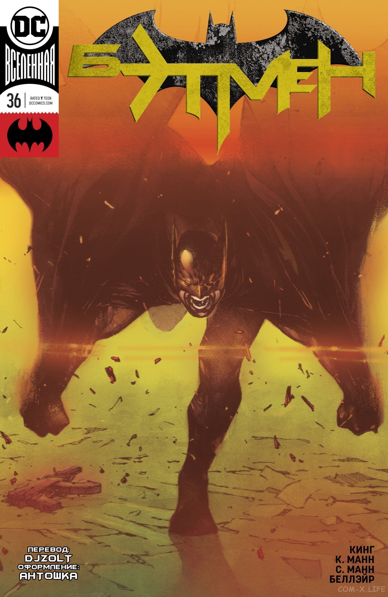 Read Бэтмен том 3 Manga Online