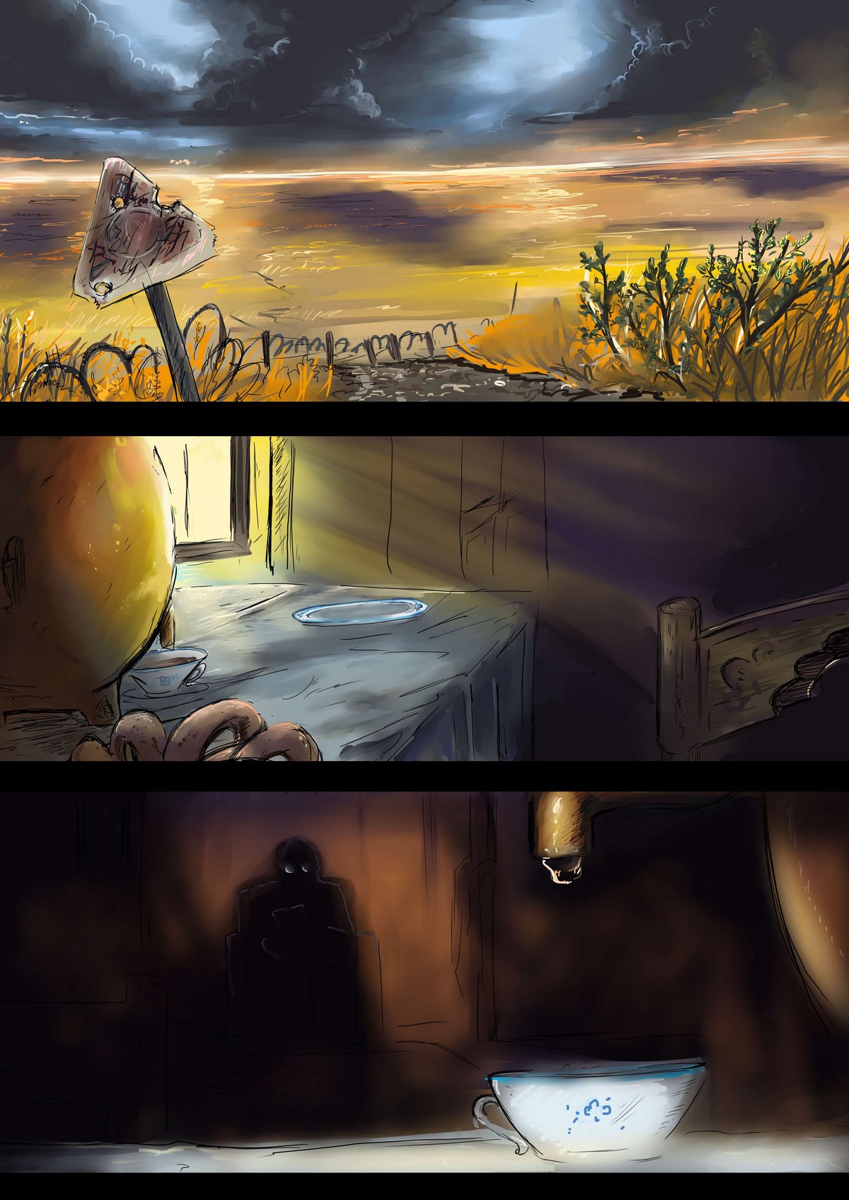 Read Слепые Manga Online