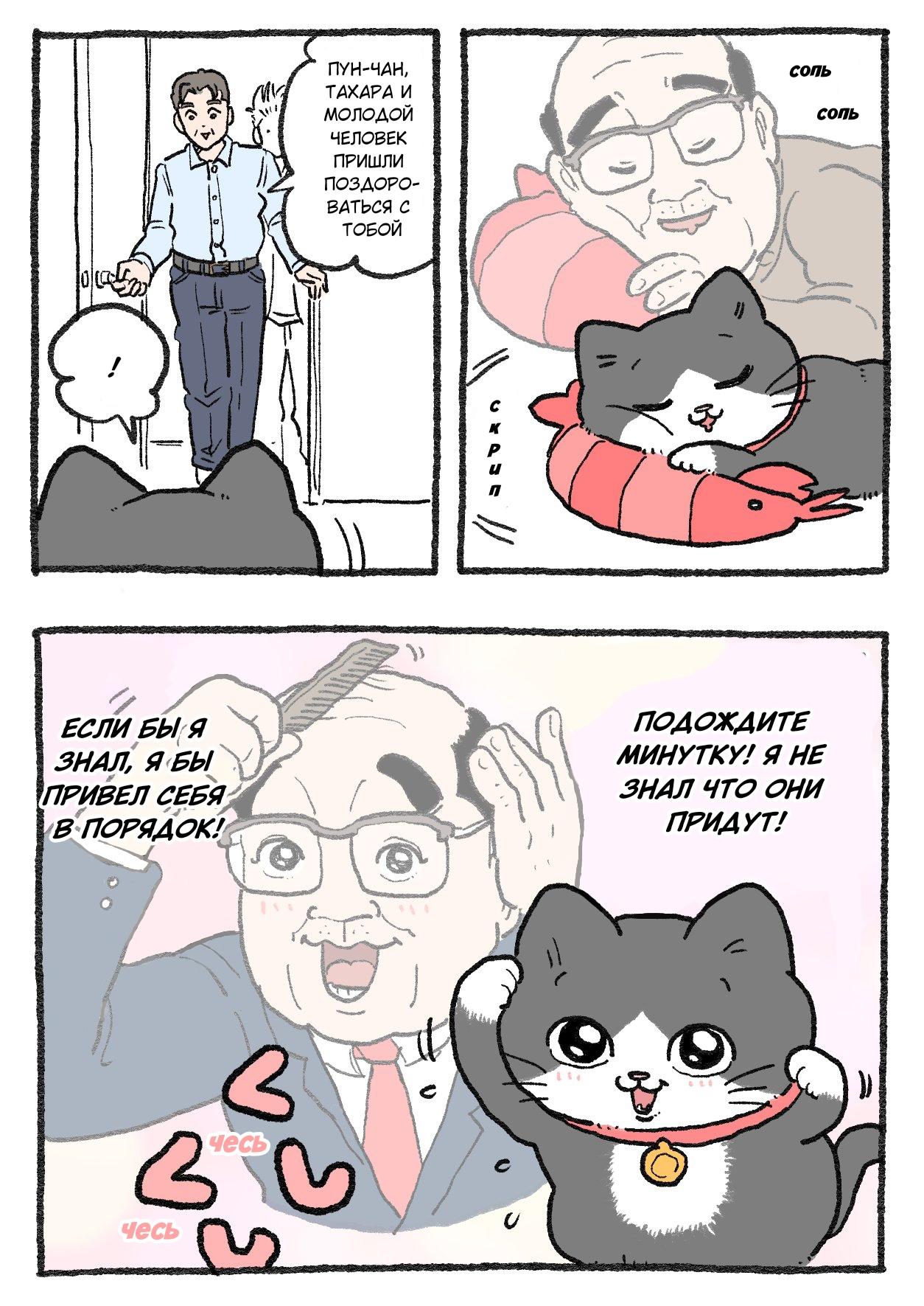 Read Старик, перевоплотившийся в кота Manga Online