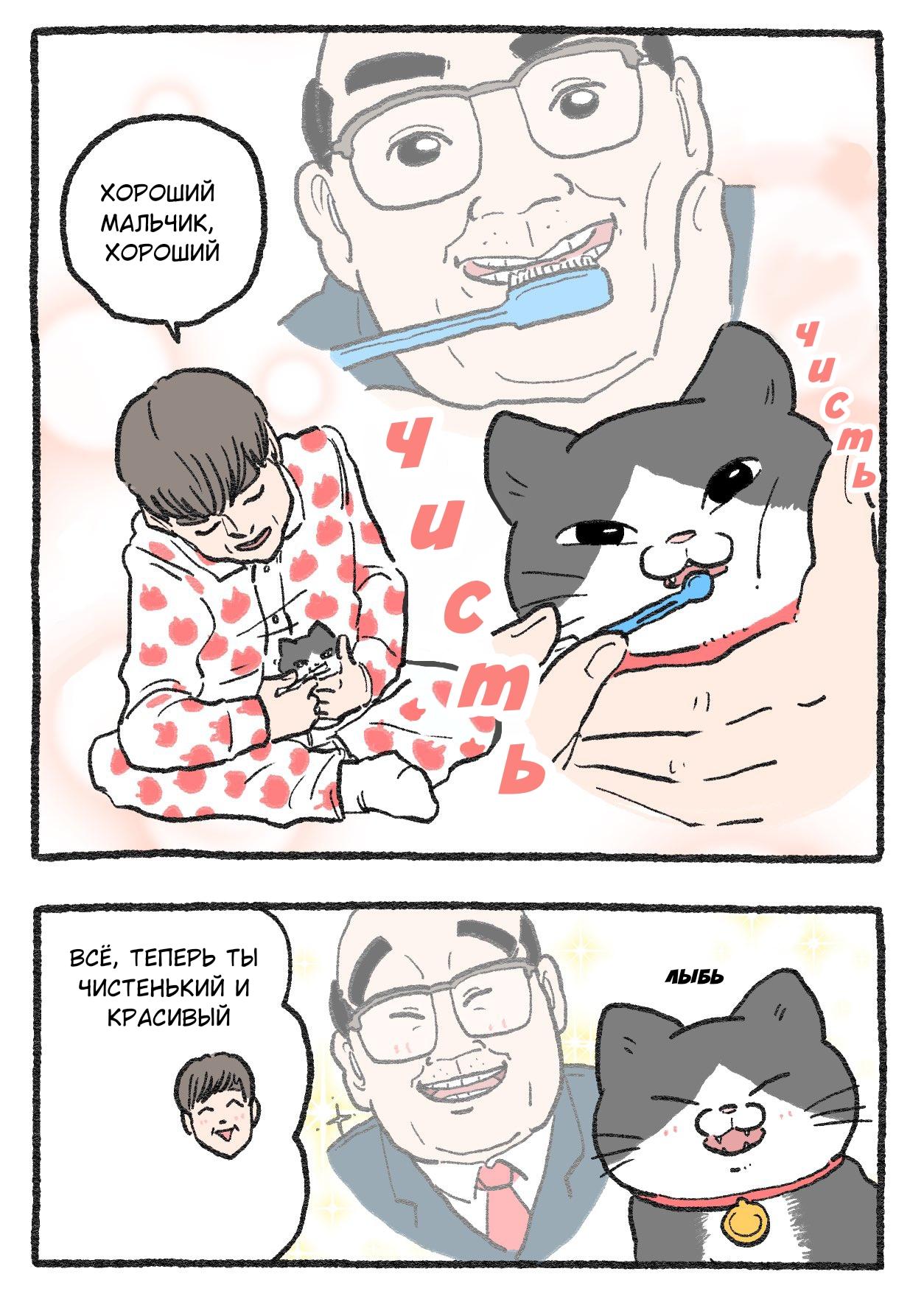 Read Старик, перевоплотившийся в кота Manga Online