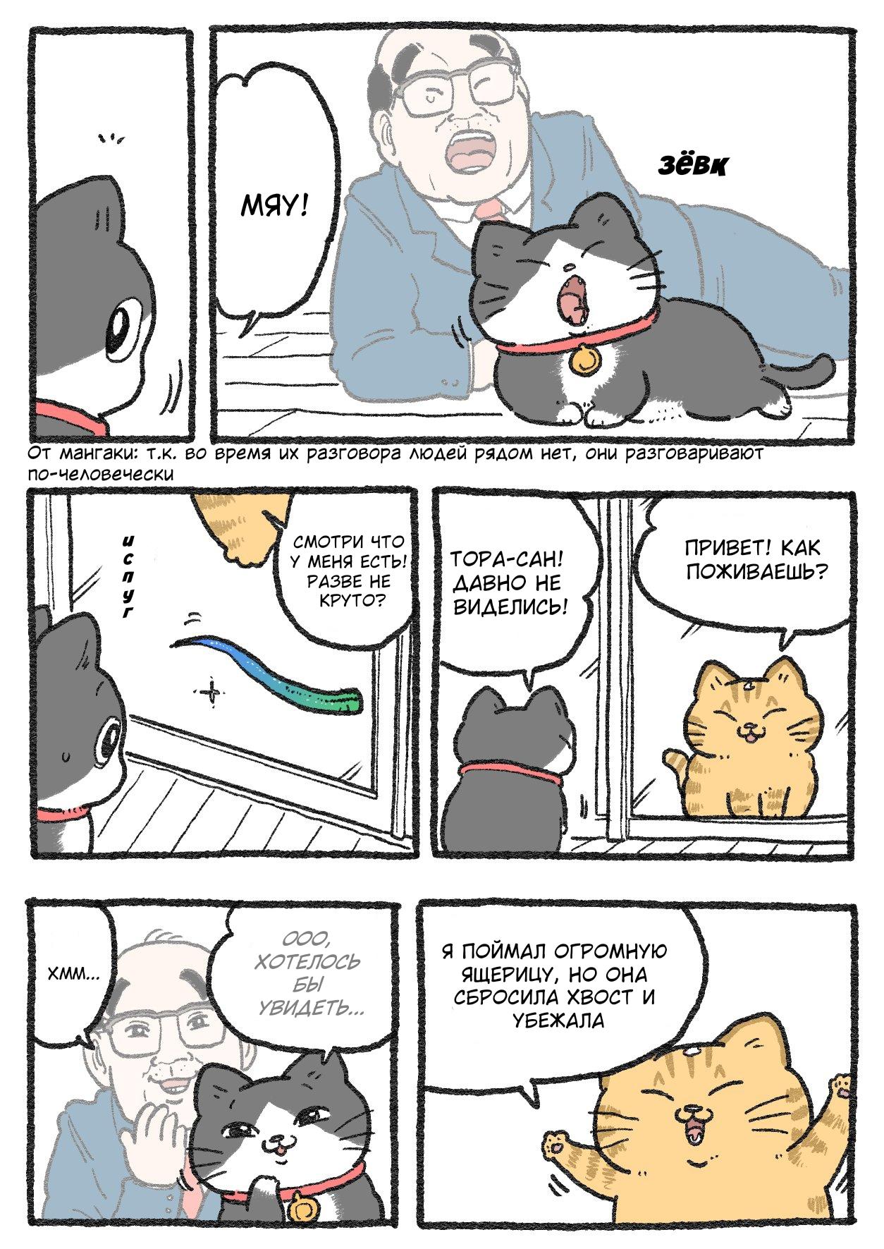 Read Старик, перевоплотившийся в кота Manga Online