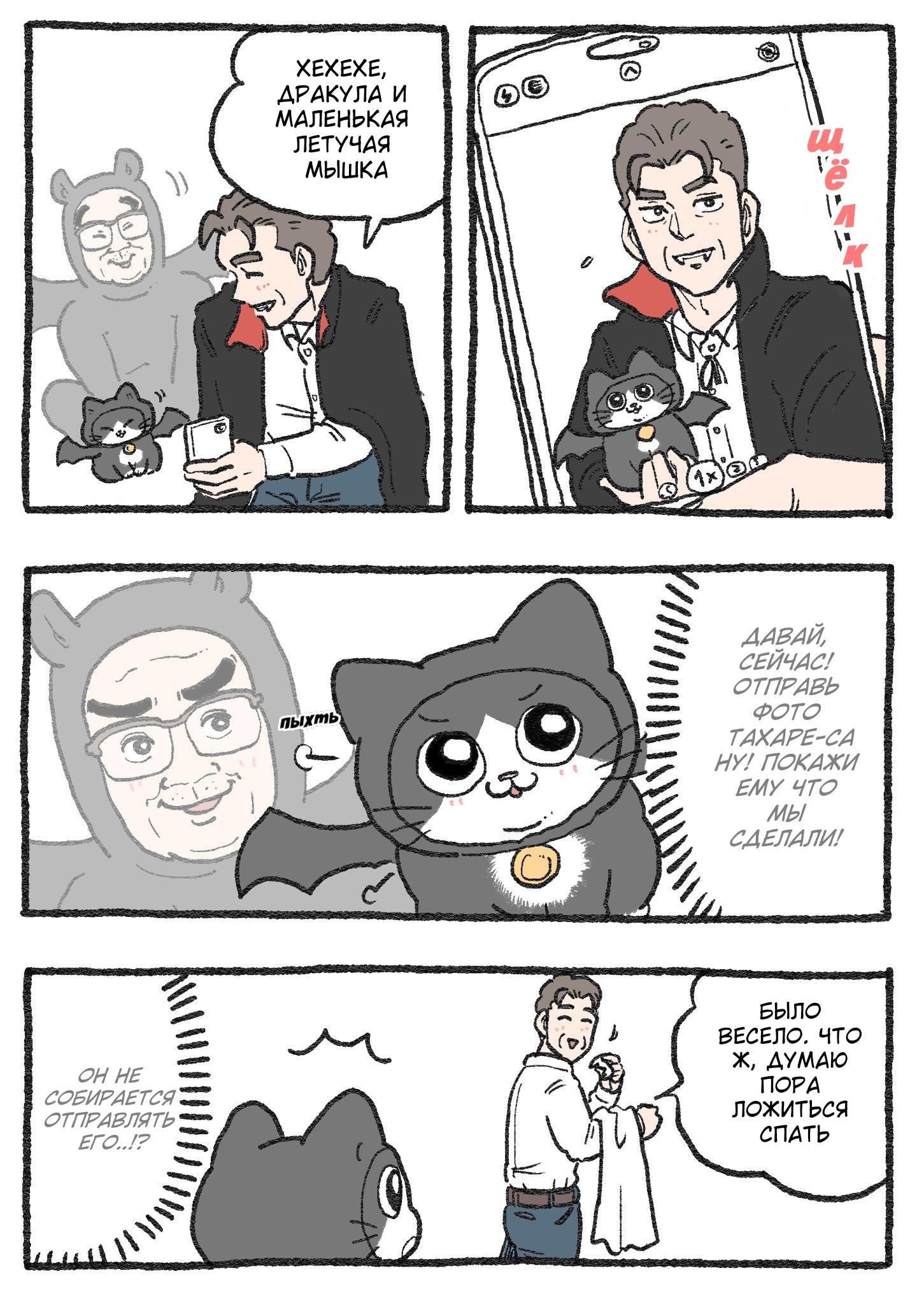 Read Старик, перевоплотившийся в кота Manga Online