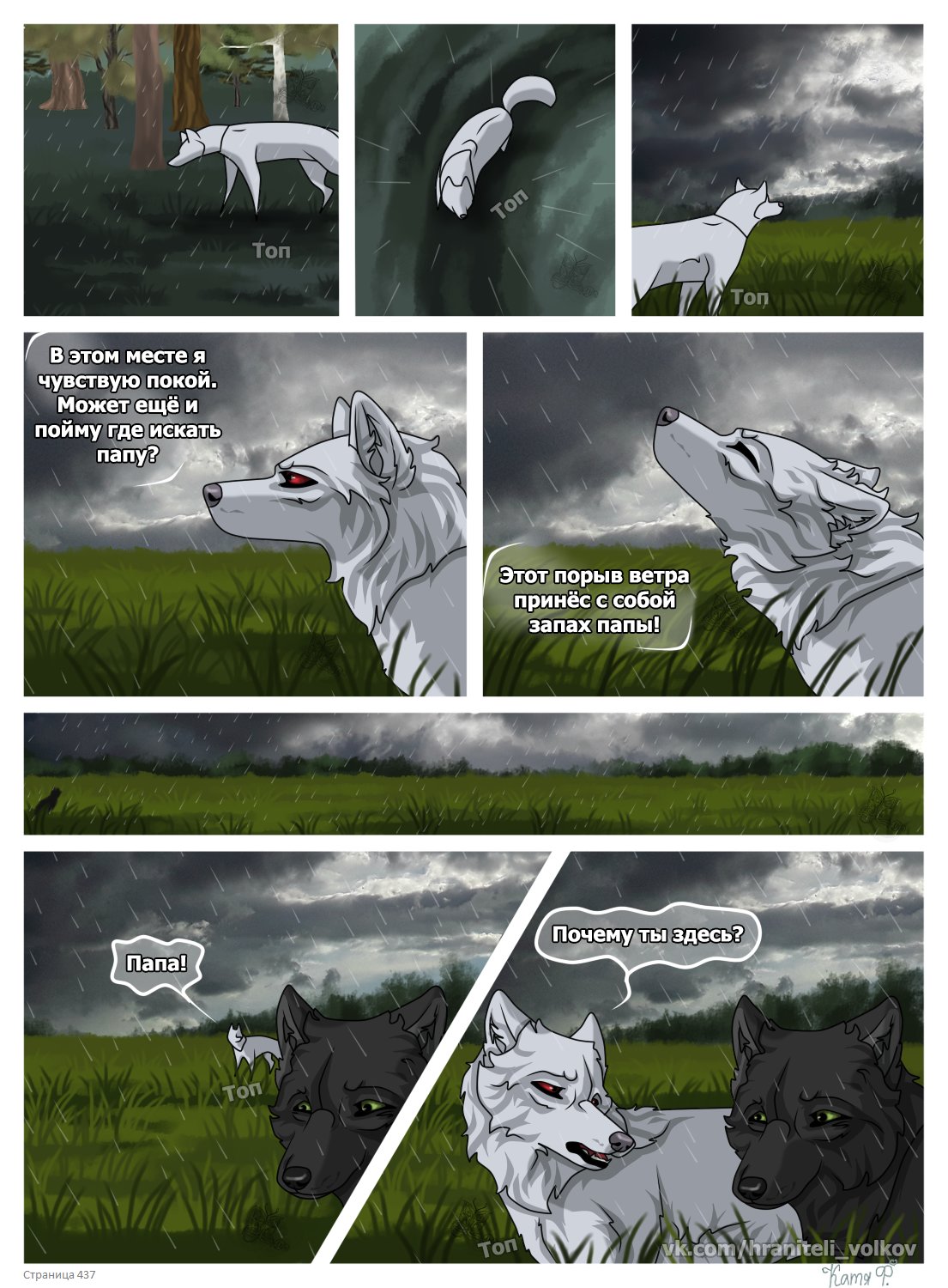 Read Хранители Волков Manga Online