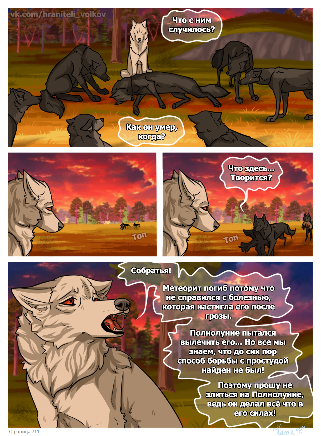 Read Хранители Волков Manga Online