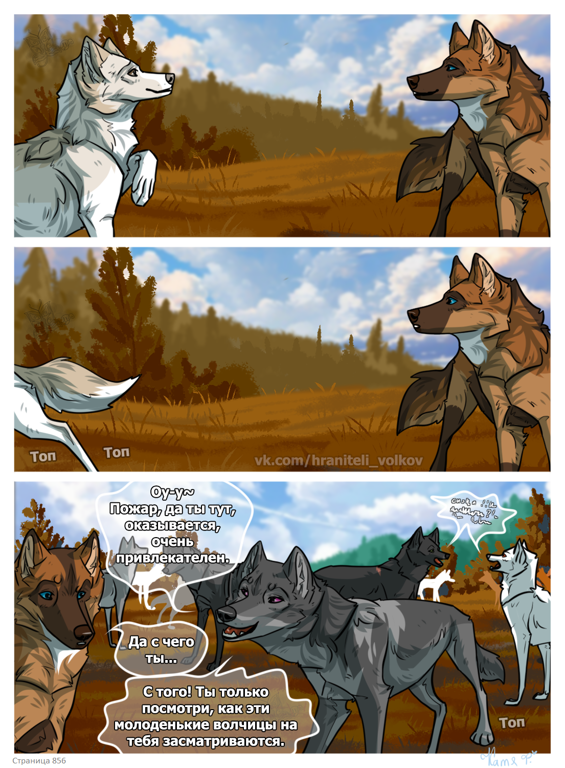 Read Хранители Волков Manga Online