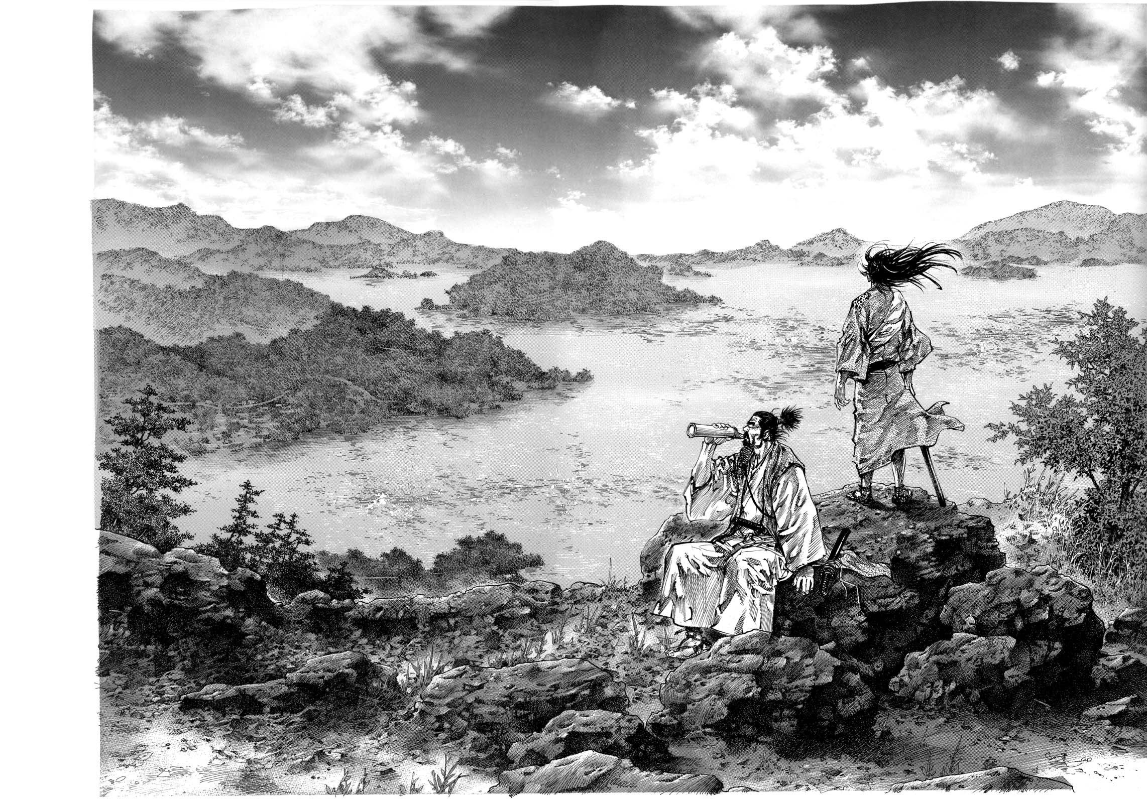 Read Чернила коллекция иллюстраций из Бродяги - Артбук Manga Online