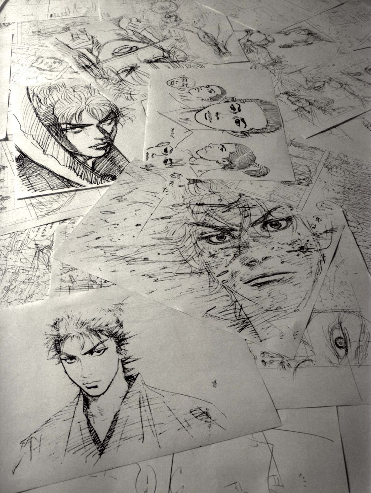 Read Чернила коллекция иллюстраций из Бродяги - Артбук Manga Online