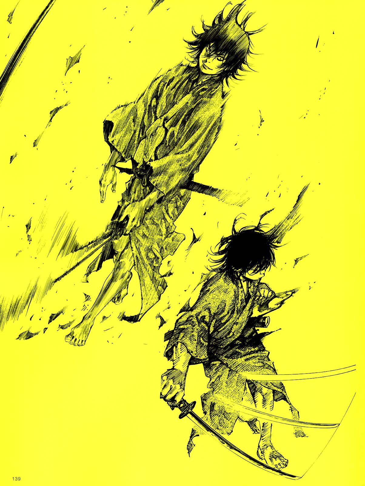 Read Чернила коллекция иллюстраций из Бродяги - Артбук Manga Online