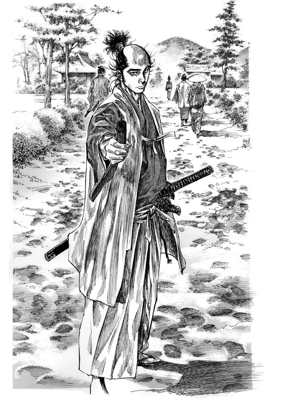 Read Чернила коллекция иллюстраций из Бродяги - Артбук Manga Online