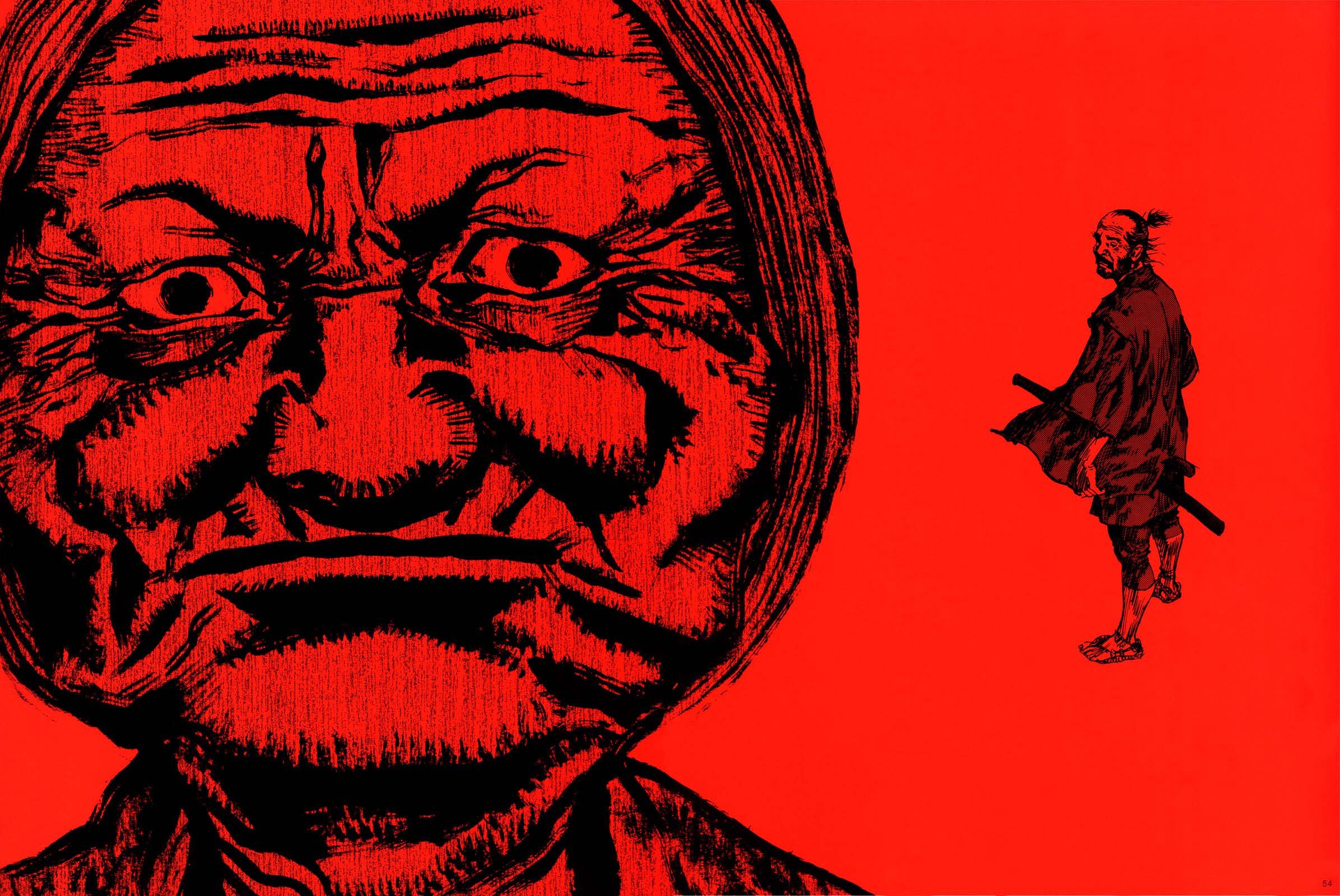 Read Чернила коллекция иллюстраций из Бродяги - Артбук Manga Online