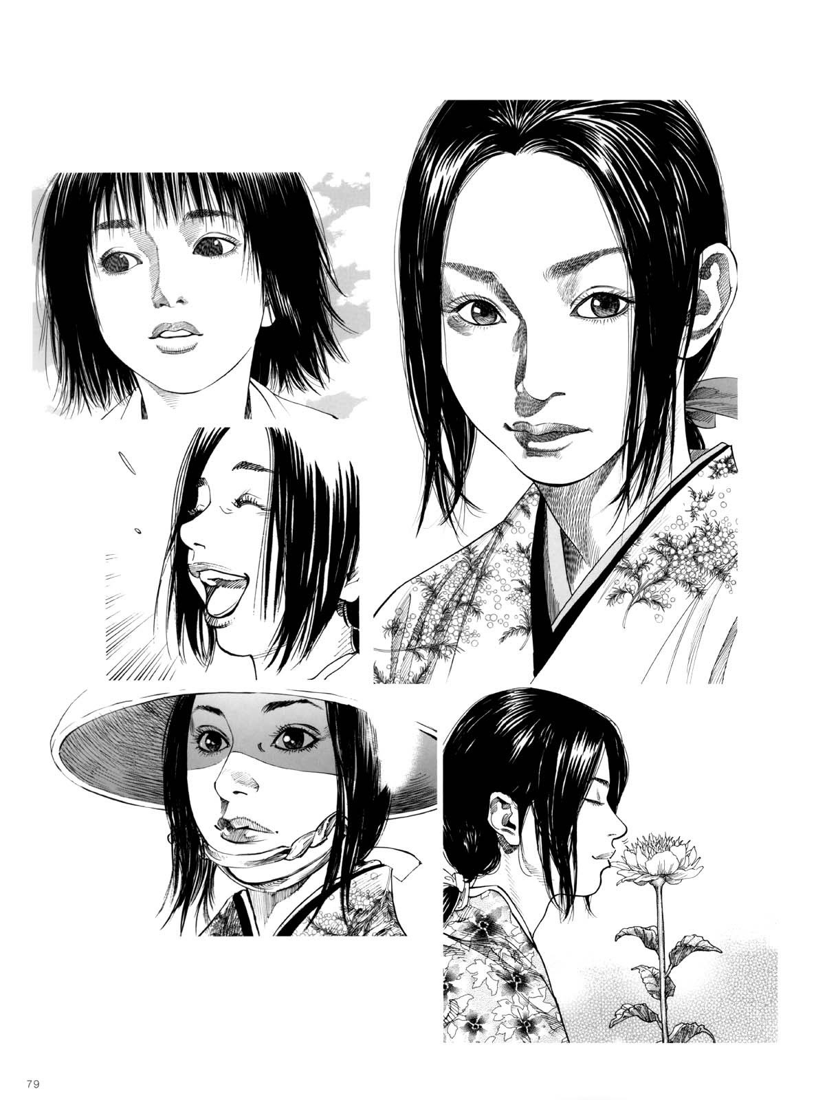 Read Чернила коллекция иллюстраций из Бродяги - Артбук Manga Online