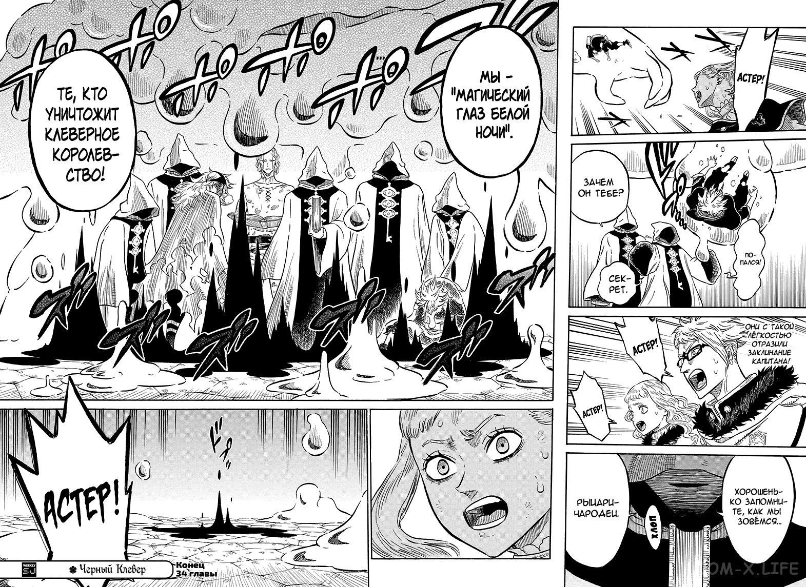 Read Чёрный Клевер Manga Online